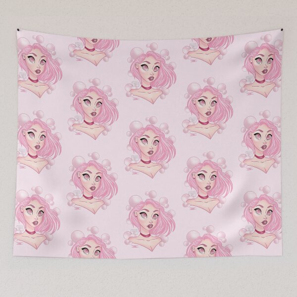 Item preview, Bubblegum Girl designed and sold by GingerMakesArt.