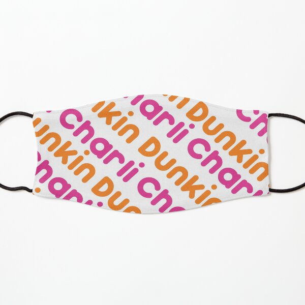 Motif Charli Damelio Dunkin Masque enfant