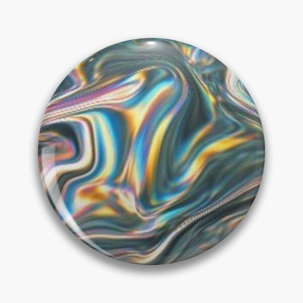 Aperçu de l'œuvre holographique argent créée et vendue par Heulsi.