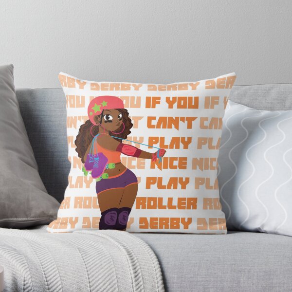 If You Can't Play Nice... Throw Pillow