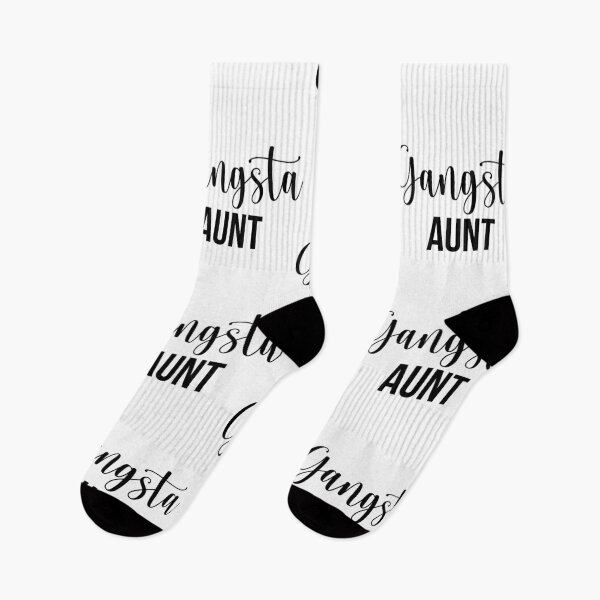 Item preview, Gangsta Aunt - Funny Gift for Auntie Birthday, Best Aunt, Pregnancy Announcement designed and sold by ambaart.