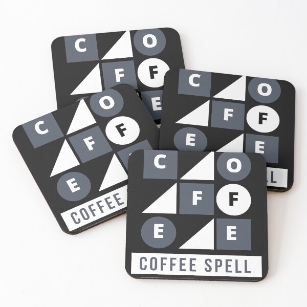 Item preview, Coffee Spell Black Coffee Lovers Logo Slogan Gifts designed and sold by Beluved.