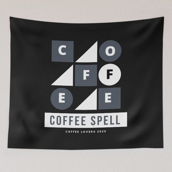 Item preview, Coffee Spell Black Coffee Lovers Logo Slogan Gifts designed and sold by Beluved.