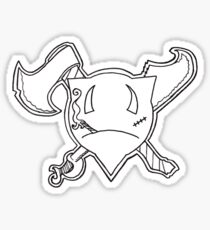 Percentum Pirate Sticker