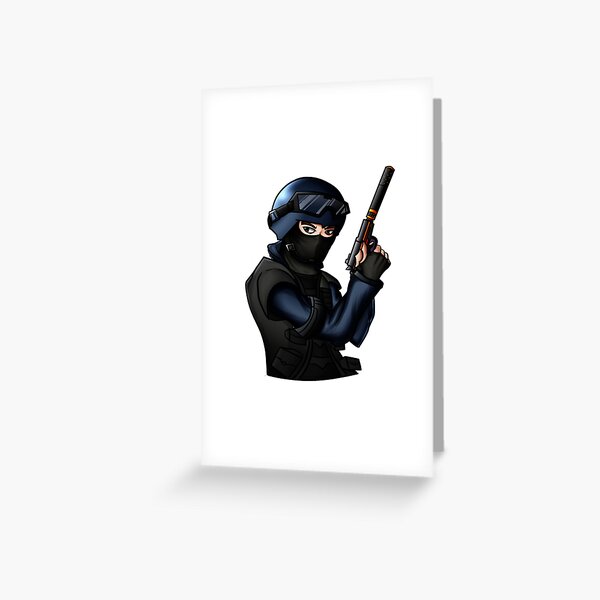 Cs Go Greeting Cards Redbubble - cs go gun kit roblox