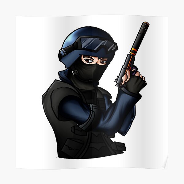 Cs Go Posters Redbubble - anomaly counter strike kids edition roblox csgo