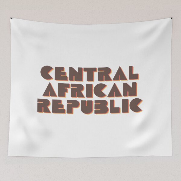 Item preview, Central African Republic! designed and sold by DoodleDashCollective.