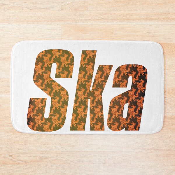Item preview, Ska - Two Tone (Black n Orangey) designed and sold by weavernap.