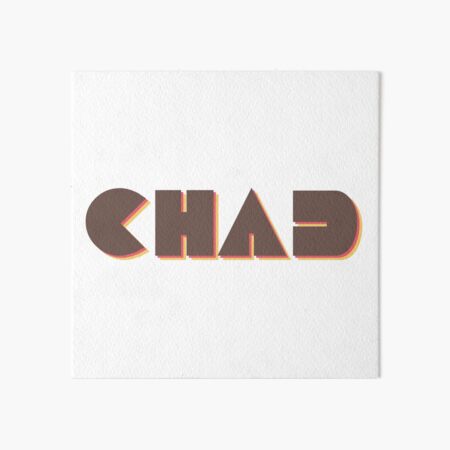Item preview, Chad! designed and sold by DoodleDashCollective.