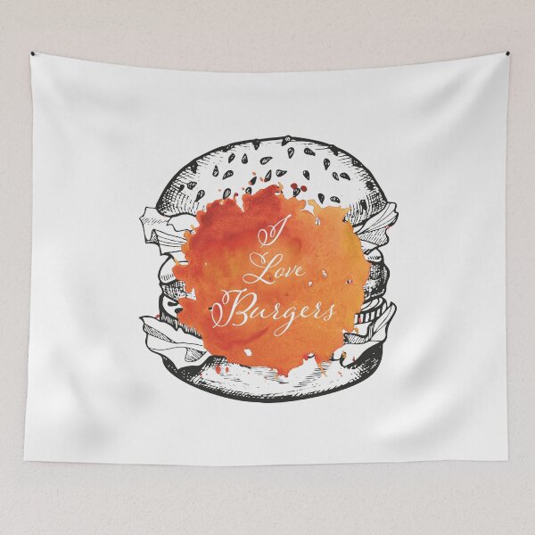 Item preview, I love Burgers designed and sold by Tijn-W-B.