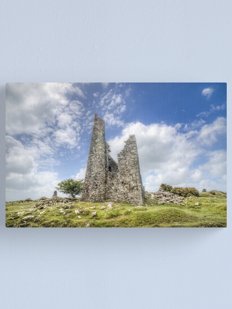 Alternate view of 22/05/20 - Engine House on the Moor Canvas Print