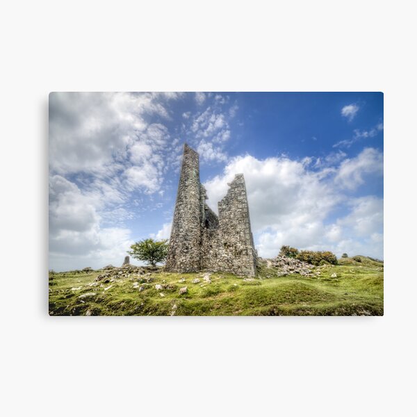 22/05/20 - Engine House on the Moor Canvas Print