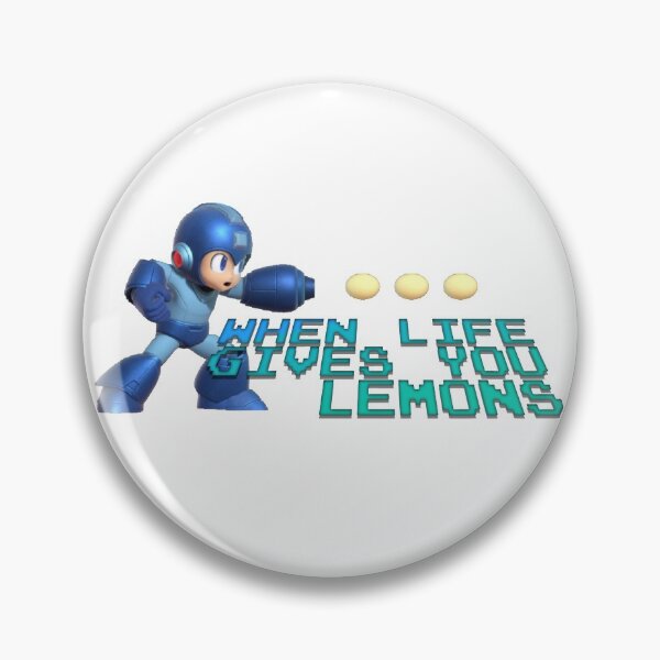 Item preview, Mega Man - When Life Gives You Lemons designed and sold by Gentleman-Crow.