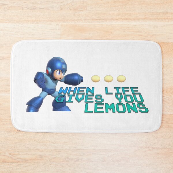Item preview, Mega Man - When Life Gives You Lemons designed and sold by Gentleman-Crow.