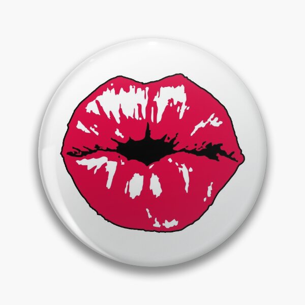 Item preview, Smile Mask 6 - Puckered Lips - Kiss Me! designed and sold by Shabbyprints.