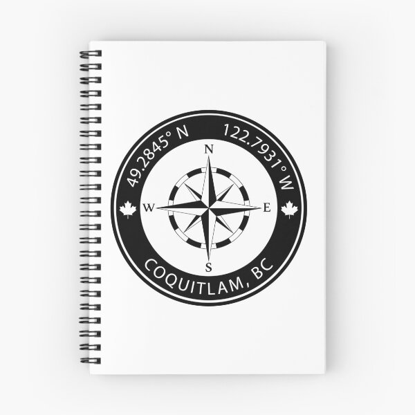 Item preview, Coquitlam, British Columbia Geographical Coordinates designed and sold by TeeOhGraphics.