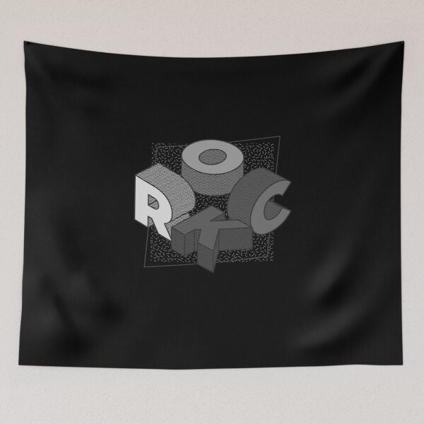 Item preview, Rock- Isometric Letters designed and sold by joabaj.