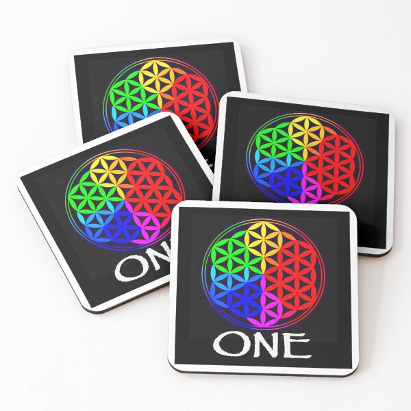 Item preview, Sacred Geometry Rainbow Flower Of Life  designed and sold by Mark Jesus-Allen.
