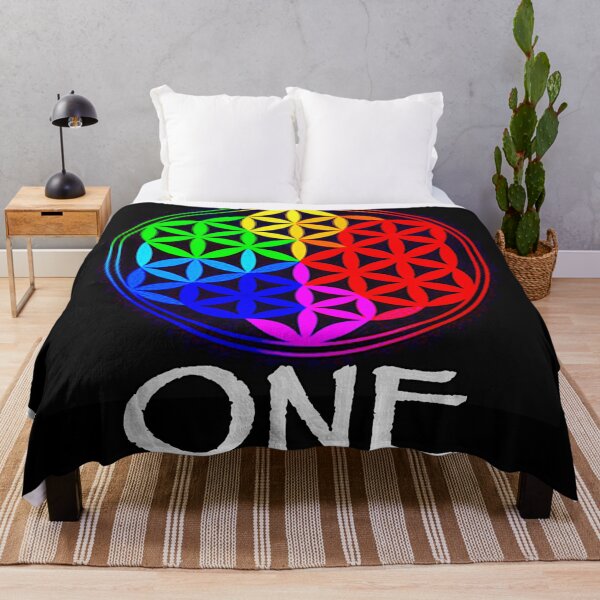 Item preview, Sacred Geometry Rainbow Flower Of Life designed and sold by Mark Jesus-Allen.