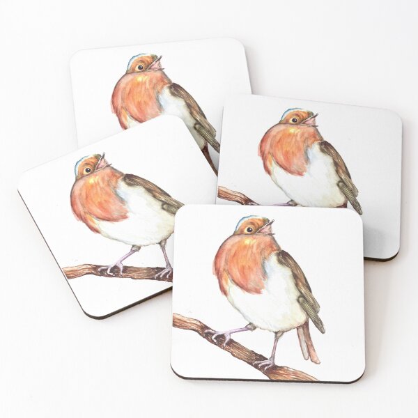 Item preview, Robin in watercolour designed and sold by e-victoria.