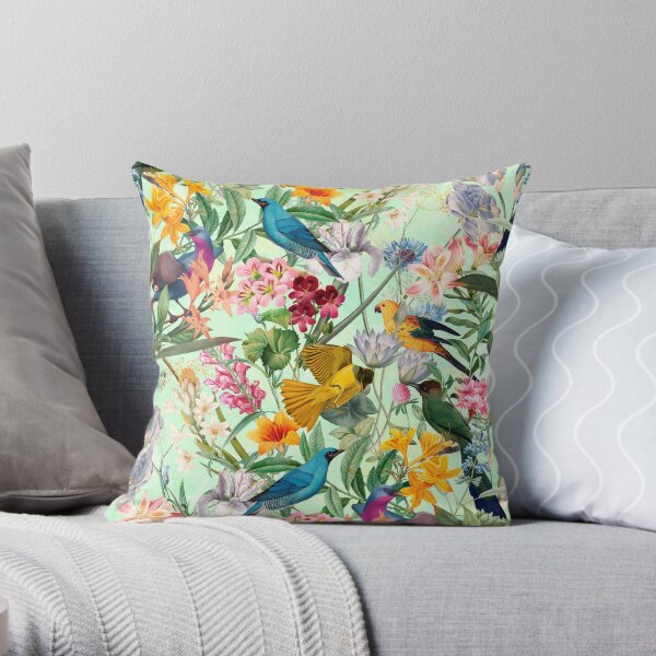 Tropical Paradise II Throw Pillow