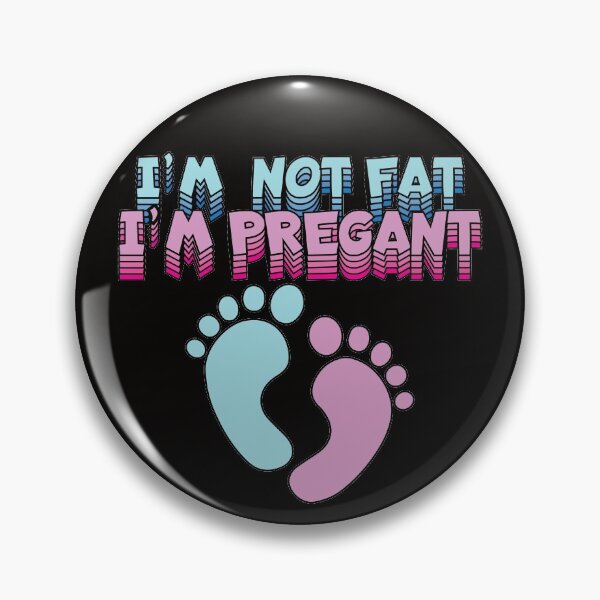 Artikelvorschau, Pregnant - Not fat entworfen und verkauft von Schmuddelshirt.