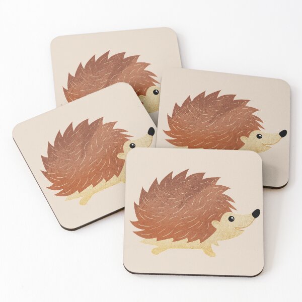 Item preview, Cute Watercolor Hedgehog - Wild Animals Sticker designed and sold by MysticMagpie.