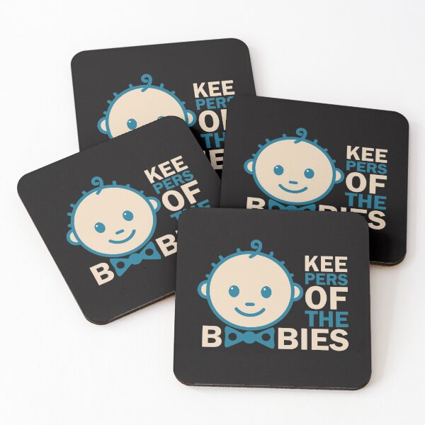 Item preview, pregnant - keepers of the boobies designed and sold by Schmuddelshirt.
