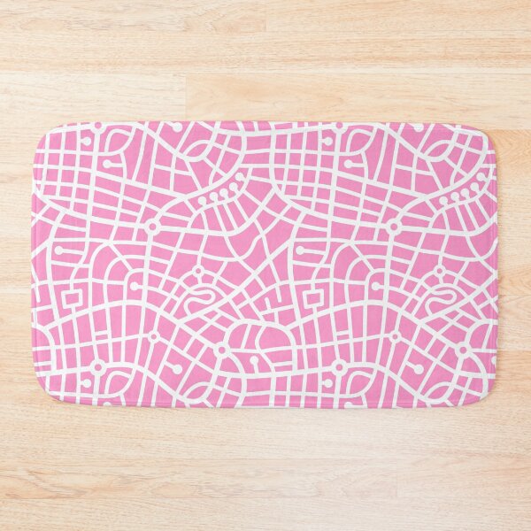 Item preview, Pattern 030520 - White on Pink designed and sold by Artberry.