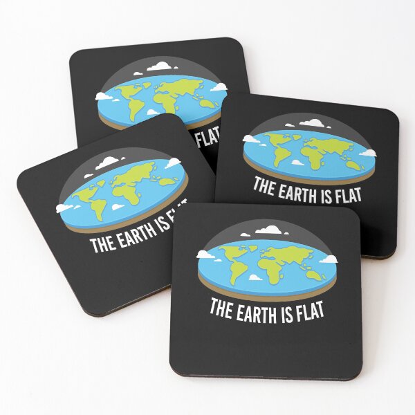 Item preview, The Earth Is Flat Earthers designed and sold by MooonTees.