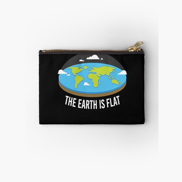 Item preview, The Earth Is Flat Earthers designed and sold by MooonTees.