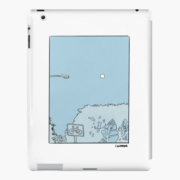 Blue Sky Moon Rise iPad Snap Case