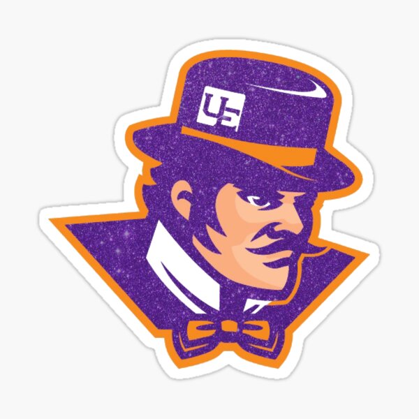 Item preview, Glitter Ace Purple University of Evansville designed and sold by juliak108.
