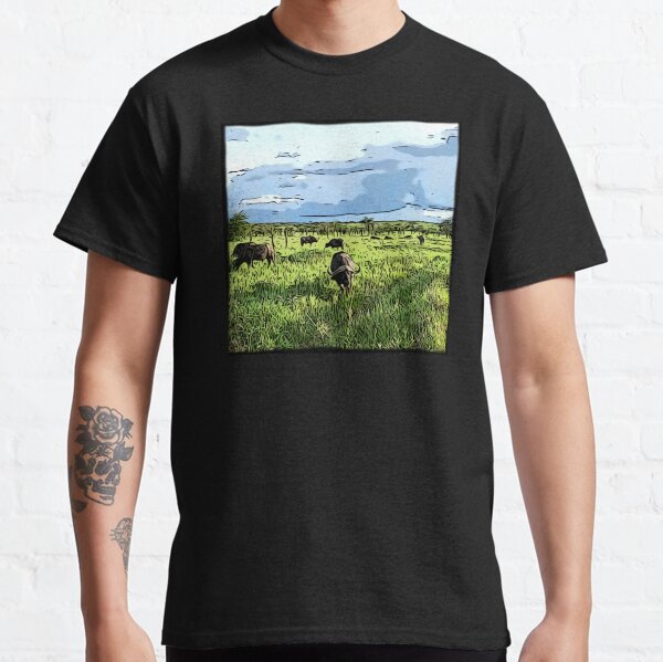 Wasserbüffel Wolfgang & amp; amp; his boys Classic T-Shirt