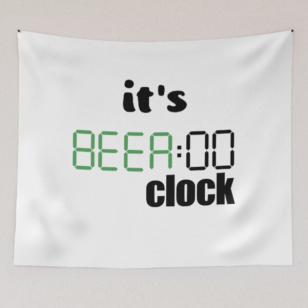 Item preview, it's beer o clock design designed and sold by Tijn-W-B.