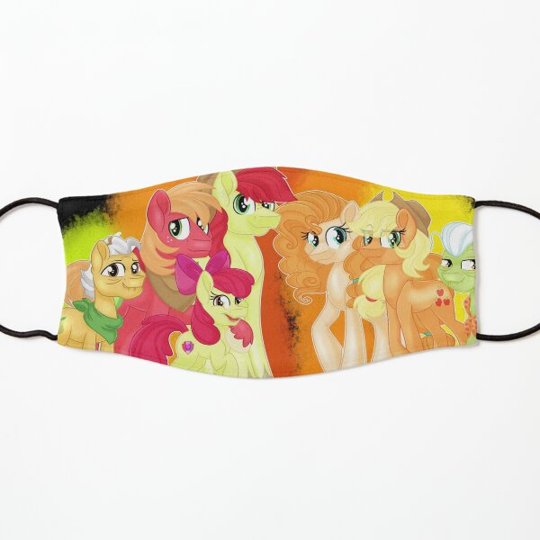 The Apple-Pear Family Portrait Kids Mask