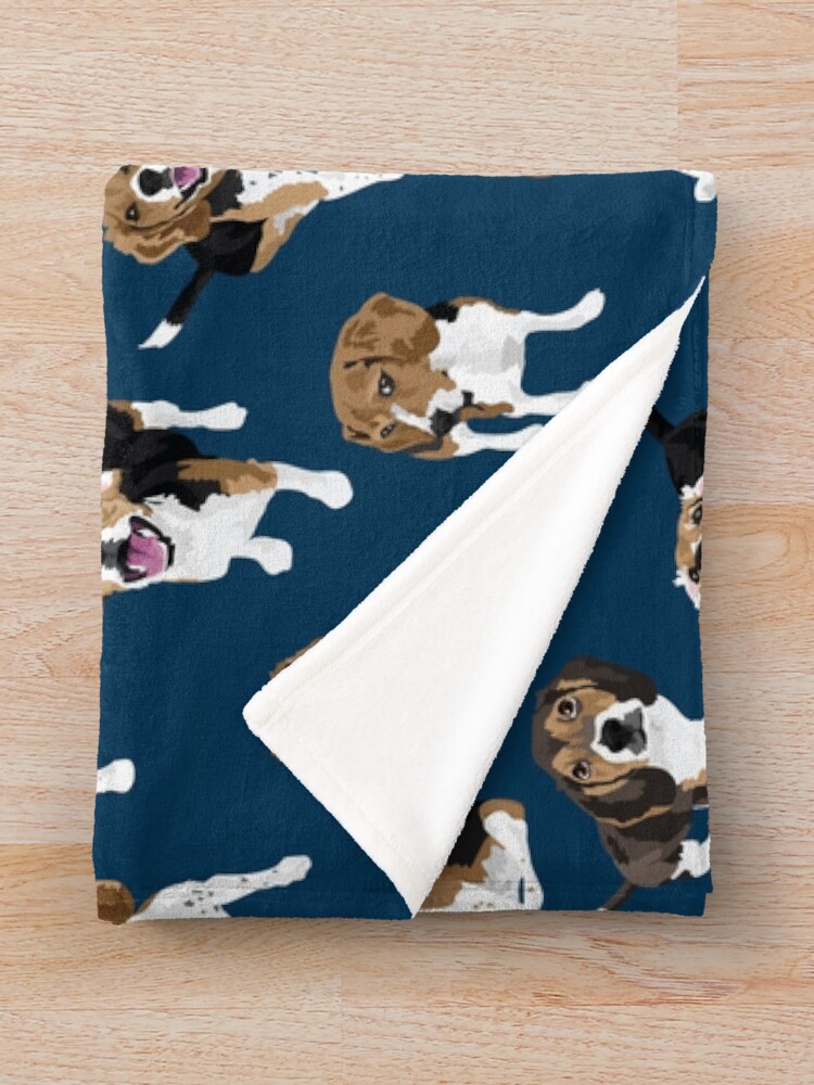 "Beagle" Throw Blanket for Sale by ArtofACoonhound Redbubble