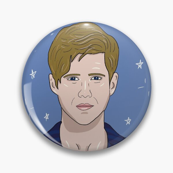 Item preview, Aaron Tveit Cartoon designed and sold by byebyesally.