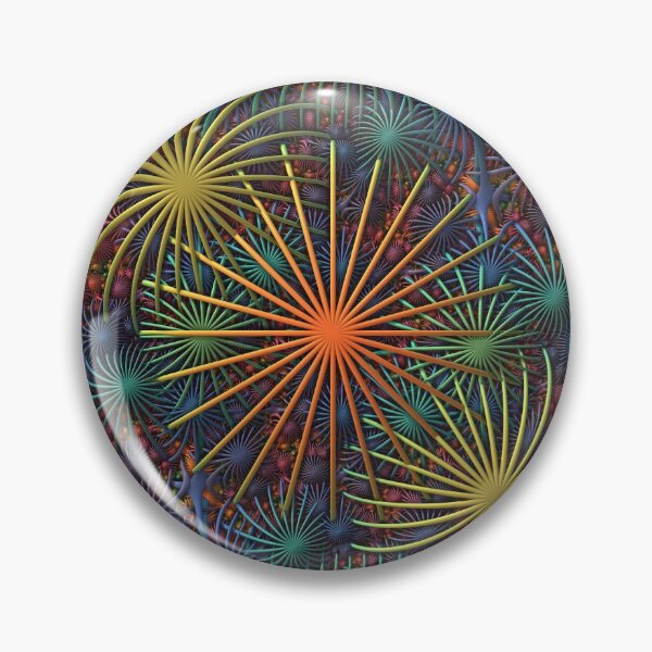 Item preview, Fireworks - a 3-D Fractal Rendering designed and sold by Lyle Hatch.