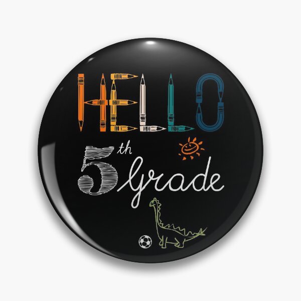 Item preview, Hello 5th Grade - Funny Vintage Dinosaur First Day of School Gift designed and sold by r-silver.