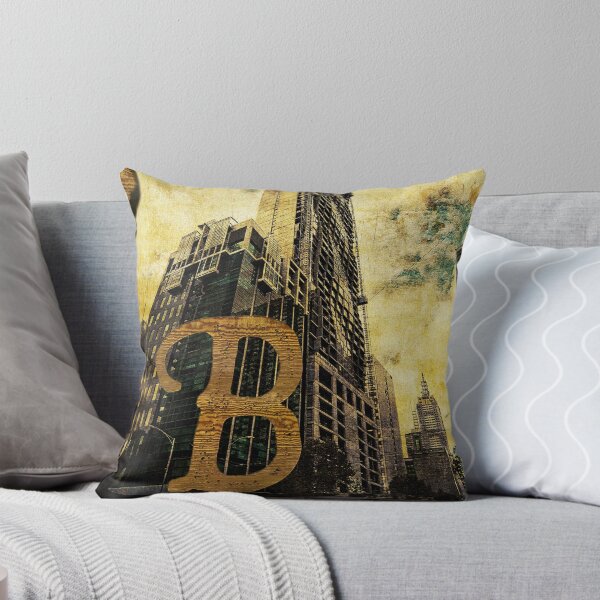 Item preview, Grungy Melbourne Australia Alphabet Letter B Central Business District designed and sold by Beverly Claire Kaiya.