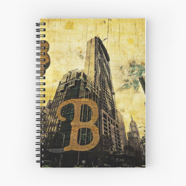 Item preview, Grungy Melbourne Australia Alphabet Letter B Central Business District designed and sold by Beverly Claire Kaiya.