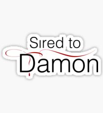 Sired to Damon Sticker