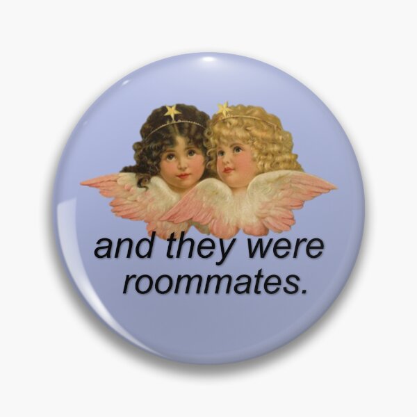 Item preview, And They Were Roommates Meme with Angels designed and sold by AngelicSouls.