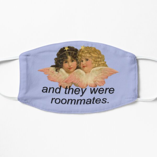 And They Were Roommates Meme with Angels Mask