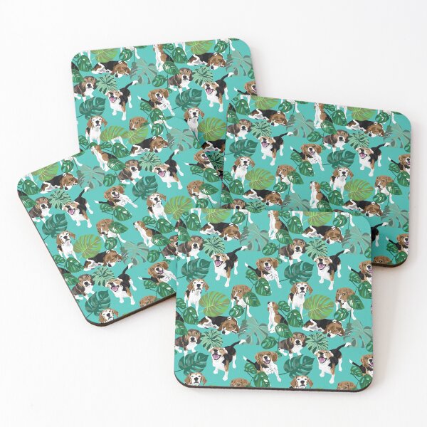 Item preview, Beagle Tropical designed and sold by ArtofACoonhound.