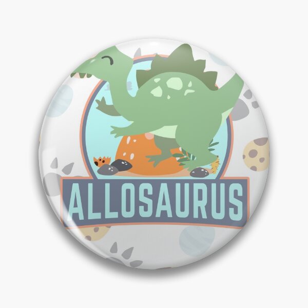 Item preview, Allosaurus Cute Dinosaur designed and sold by HamburgCountry.
