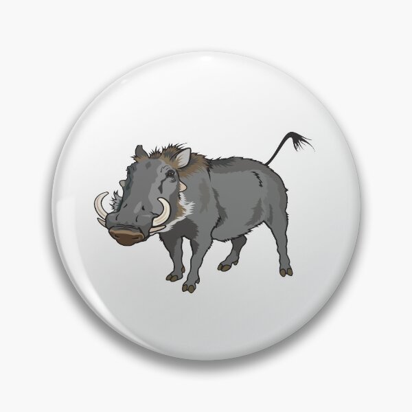 Item preview, Retro Wild Boar Warthog Design designed and sold by merchhost.