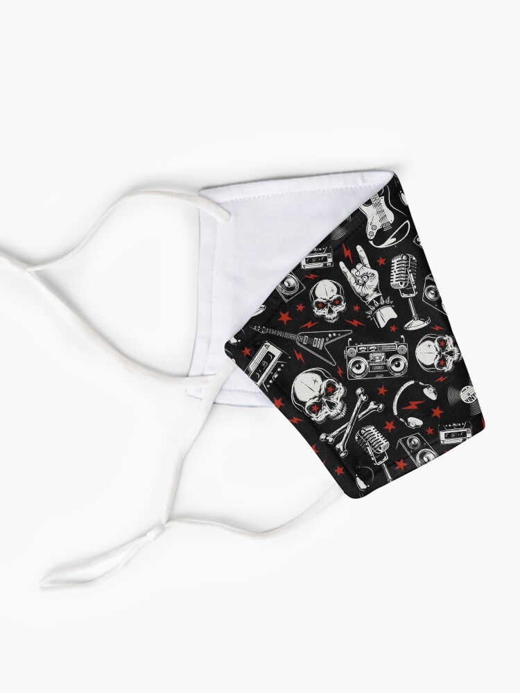 Alternate view of Heavy Metal, Concert, Music Festival, Hard Rock Gift Mask
