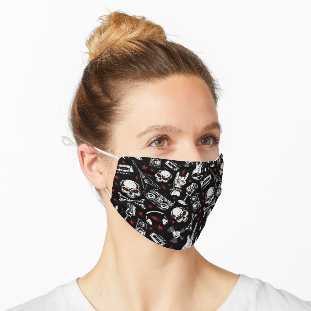 Heavy Metal, Concert, Music Festival, Hard Rock Gift Mask